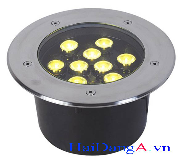 Đèn LED âm sàn HDUG-9W dùng âm sàn bê tông hoặc âm đất hay chiếu sáng cảnh quan