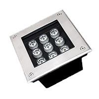 Đèn LED âm sàn hình chữ nhật HDSUD-9W