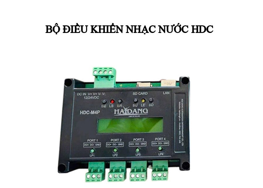 Bộ điều khiển nhạc nước trung tâm Master HDC-M4P