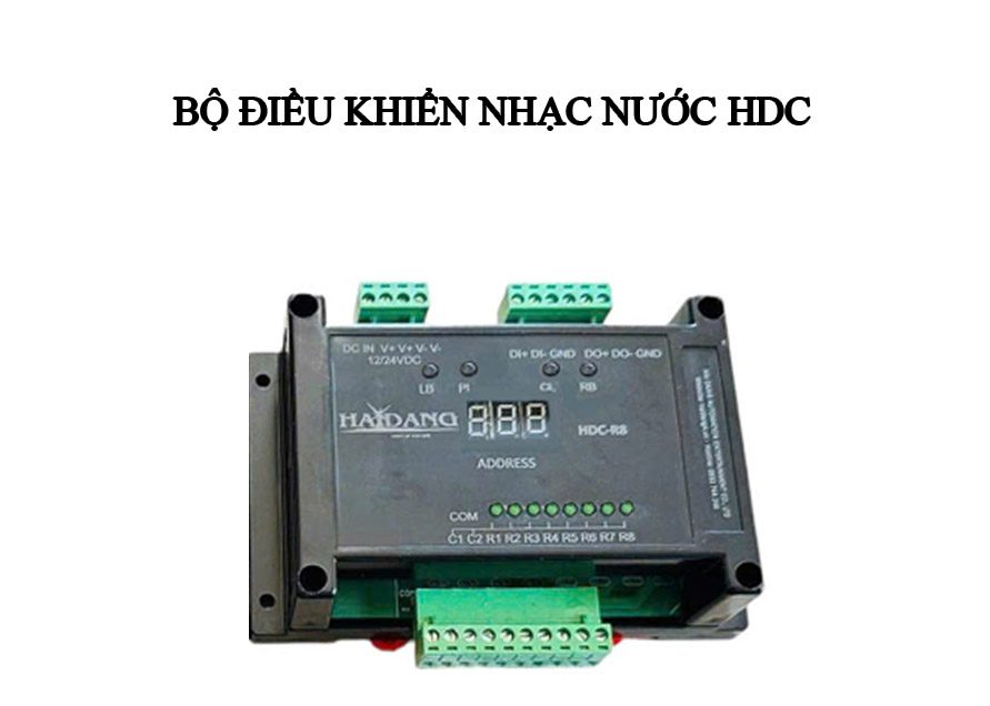 Bộ điều khiển nhạc nước ngõ ra Relay