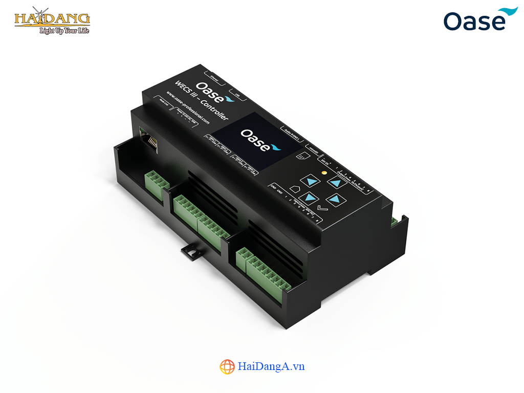 Bộ điều khiển nhạc nước Oase WECS III 512 DMX 02 mặt đứng