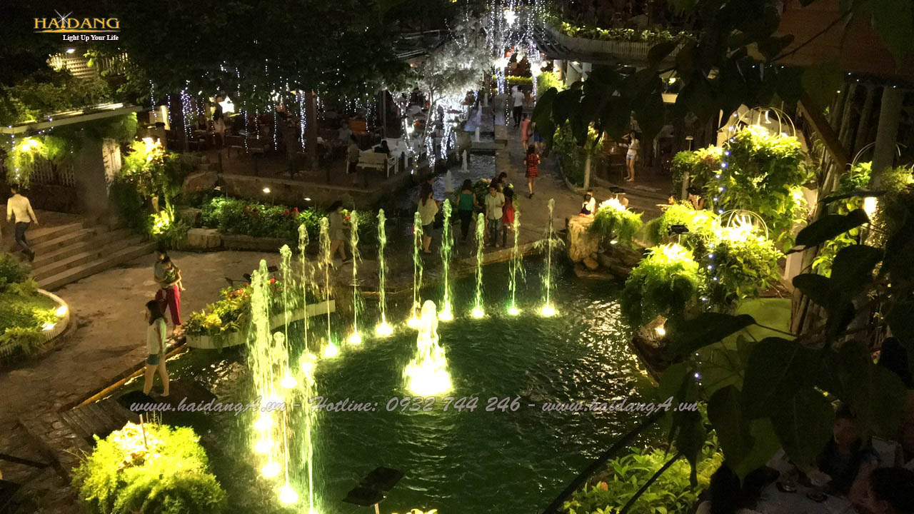 Đài phun nước quán cafe Du Miên