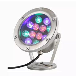 Đèn LED âm dưới nước 12W đổi màu tự động GRB 1in1