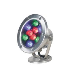 Đèn LED âm dưới nước 9W đổi màu tự động GRB 1in1