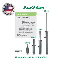 Thân phun 1800 Series RainBird