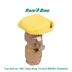 Van tưới tay 3RC bằng đồng 3 4 inch RB3RC Rainbird