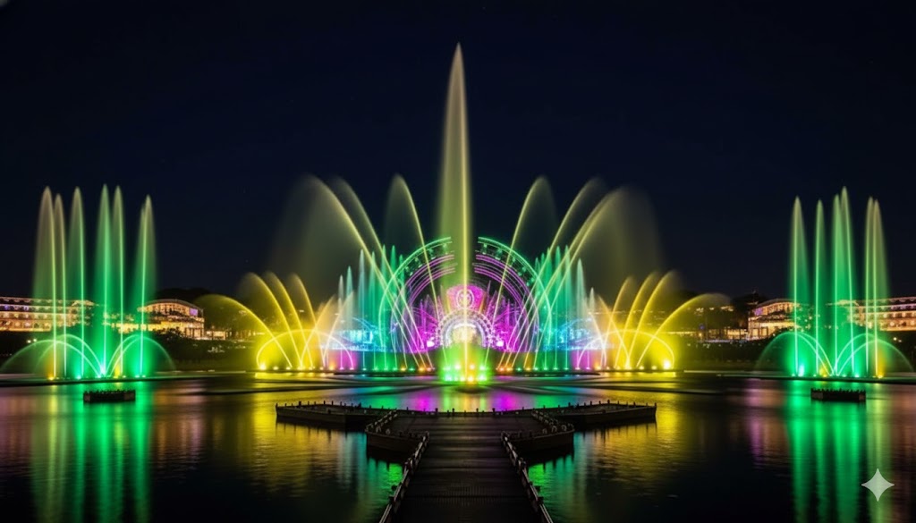 Quy trình vận hành hệ thống nhạc nước sau khi bàn giao