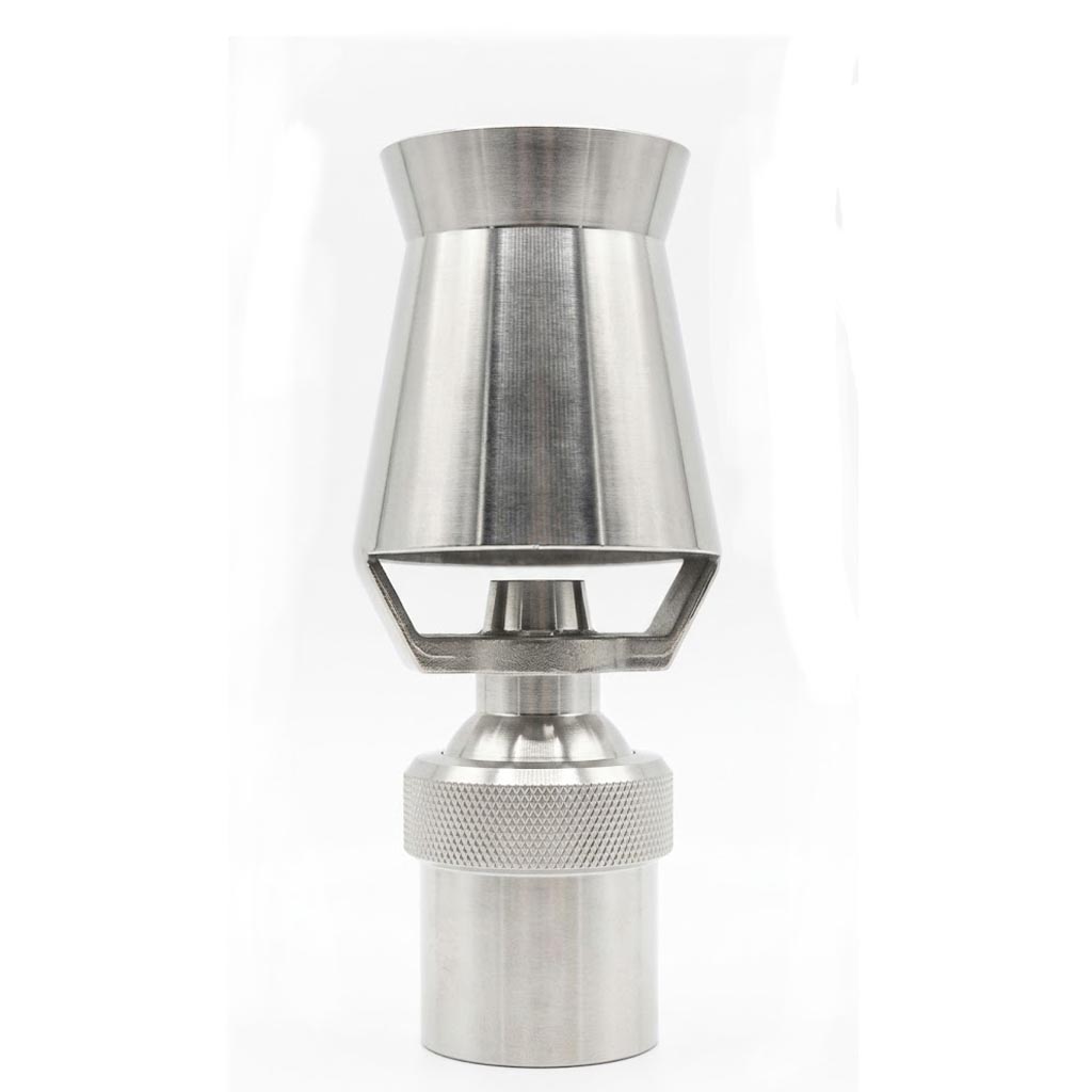 Đầu phun sủi bọt hình cây thông Inox 304 khớp cầu chỉnh hướng HDN-C D49