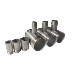 Đầu ren inox 304 đã bo cung tròn ôm sát đường ống