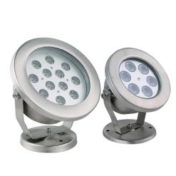 Đèn LED âm nước DMX 512 hoặc đổi màu tự động dạng chân đế inox 304 24V