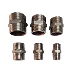 Kép inox 304 2 đầu ren ngoài SUS304