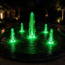 Đài phun nước hồ tròn 5 vòi phun sủi bọt Foam Jet