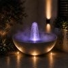 Đài phun nước trong chậu trang trí sân vườn độc đáo