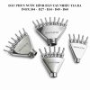 Đầu phun nước hình bàn tay nhiều tia ra inox 304 D27 D34 D49 D60