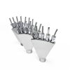 Vòi phun nước đuôi chim phượng hoàng inox 304 D27 D34 D49 va D60