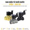Van điện từ chống nước IP68 24V Giải pháp điều khiển nước cho nhạc nước đài phun nước nghệ thuật và hệ thống cấp nước tự động