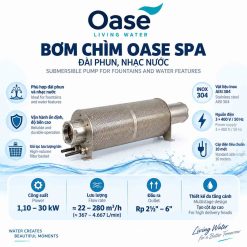 Bơm chìm OASE SPA đài phun nhạc nước