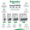 MCB Schneider Easy9 1P 2P 3P 4P 45kA - Cầu dao tự động
